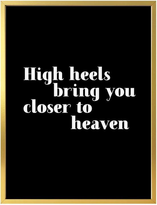 Actual product image Trenddeko High heels bring you closer (24 x 30 cm)
