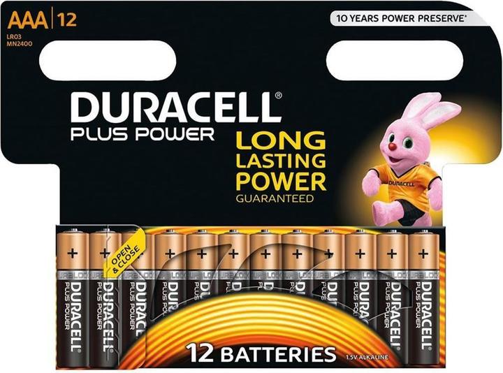 Actual product image Duracell Plus Power (12 pcs., AAA, 1150 mAh)