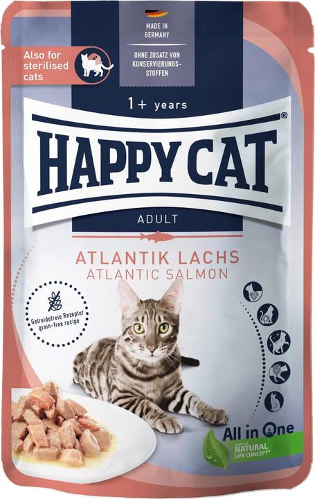 Image du produit Happy Cat Nourriture humide Culinary Meat in Sauce 85 g (Adulte, 1 pcs, 85 g)