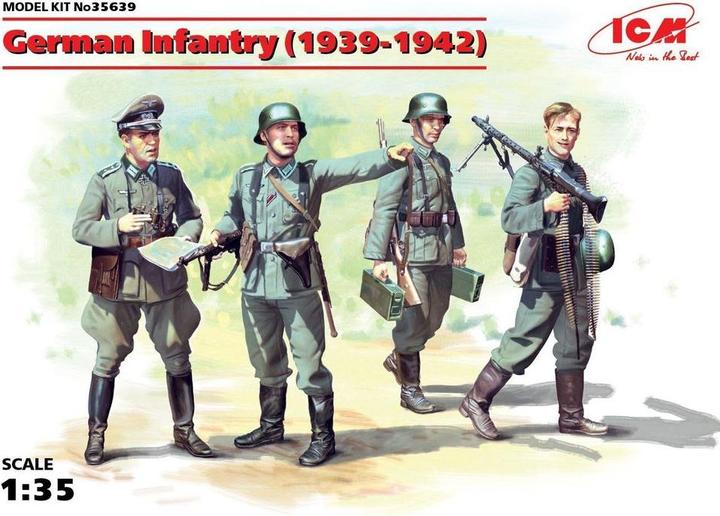 Actual product image ICM German Infantry 1939-1942