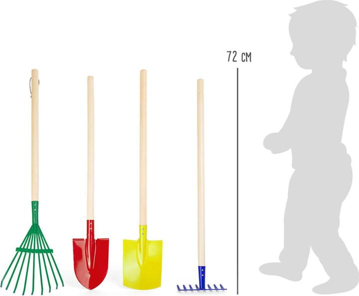 Actual product image small foot Garden tool set