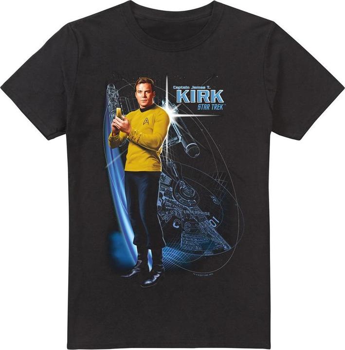 Immagine prodotto Galactic Maglietta Capitano Kirk Uomo (M)