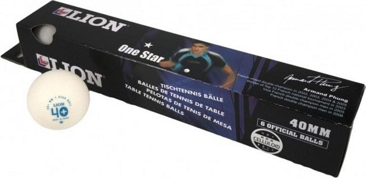 Immagine prodotto Lion 6 confezioni di palline da ping pong (6 pz.)