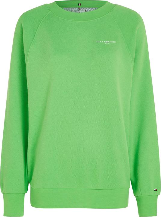 Actual product image Tommy Hilfiger Ladies Sweatshirt 1985 without hood, Green (Spring Lime), M (M)