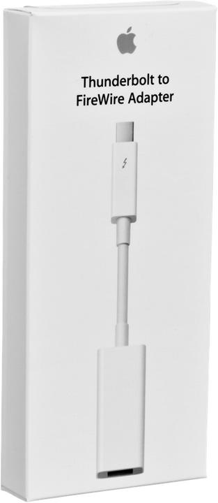 Actual product image Apple Thunderbolt zu (FireWire, 10 cm)