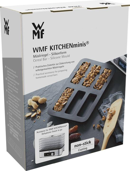Produktbild WMF Dörrautomat Müsliriegelform Silkonform für selbstgemachte Riegel Küchenminis