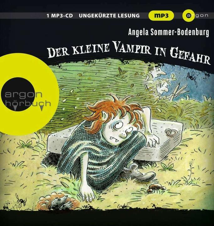 Immagine prodotto Il piccolo vampiro in pericolo (Angela Estate-Bodenburg, Henrik Albrecht, Catherine Thalbach, Amelie Glienke, Tedesco)