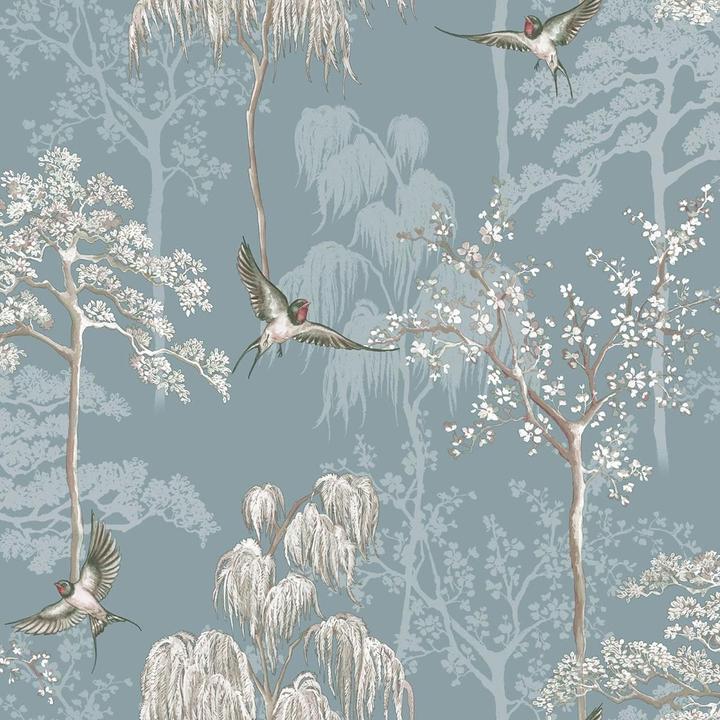 Produktbild World of Wallpaper Tapete Japanischer Garten