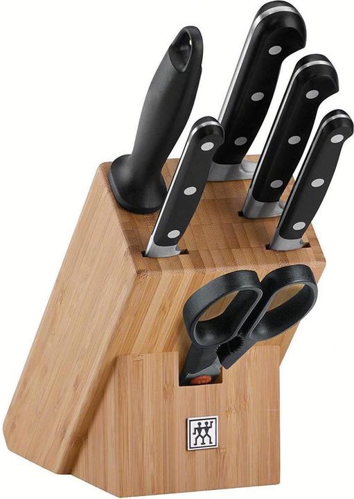Actual product image Zwilling Knife Block Set 6 pcs. Equipped Light Brown