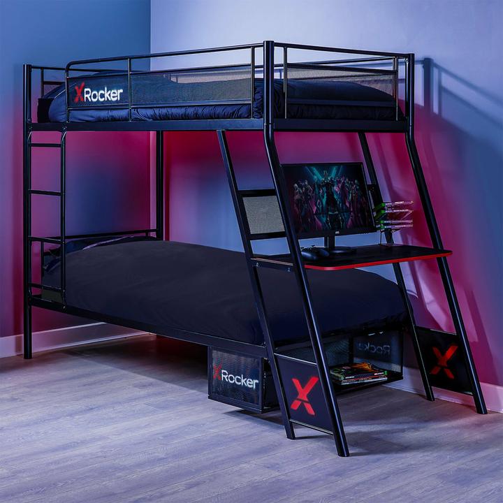 Image du produit X Rocker Xrocker Armada Lit De Jeu à Deux Niveaux (90 x 190 cm)