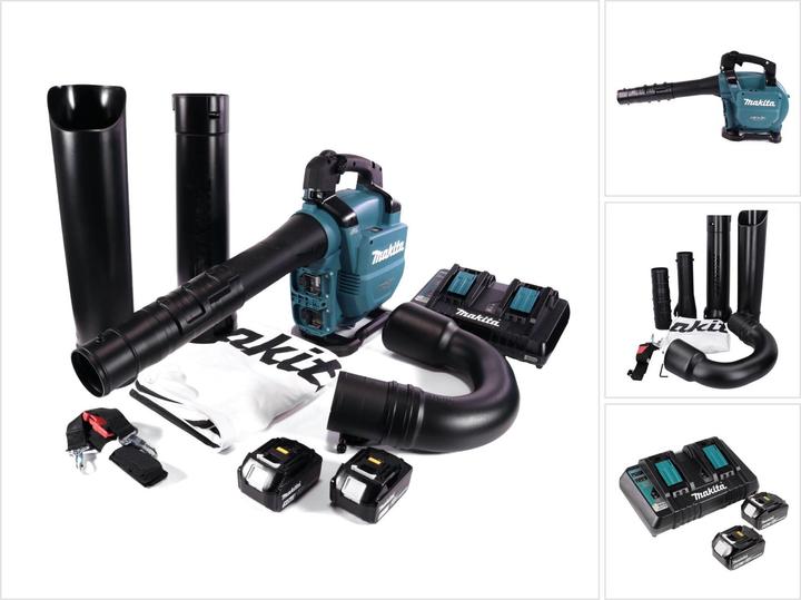 Actual product image Makita DUB363PT2V (Rechargeable battery operated, Vacuum cleaners & blowers, Leaf blower, Leaf vacuums)