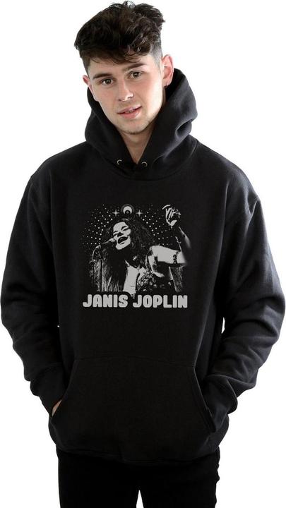 Produktbild Janis Joplin Spiritual Mono Kapuzenpullover (L)