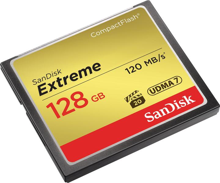 Actual product image SanDisk Extreme Compact Flash, 800x (128 GB, CF)