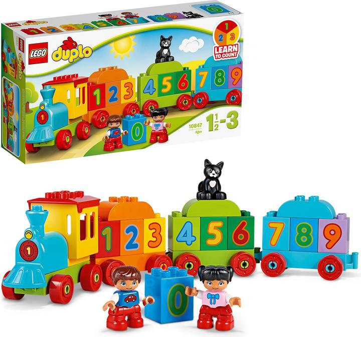 Image du produit LEGO Le train des chiffres (10847)