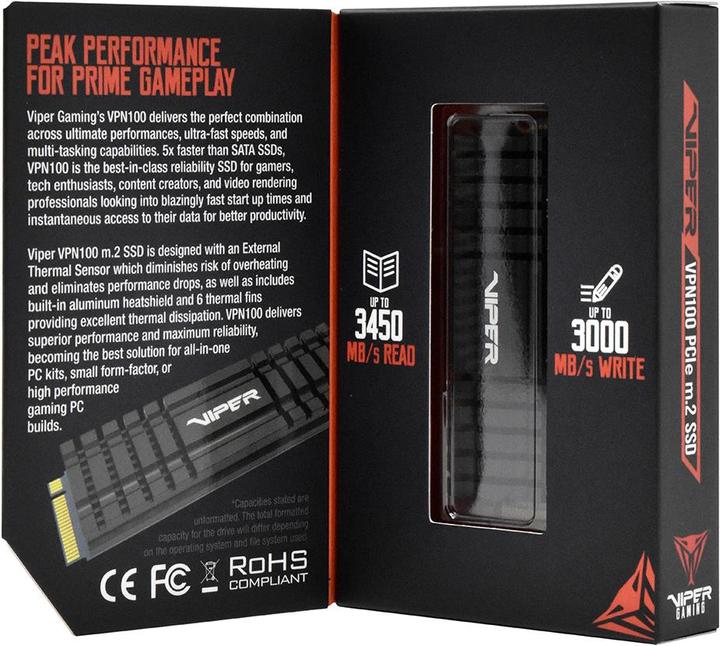 Immagine prodotto Patriot Viper VPN100 (256 GB, M.2 2280)