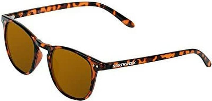 Produktbild Northweek Unisex-Sonnenbrille Wall Tortoise Braun Tortoise (Ø 45 mm)