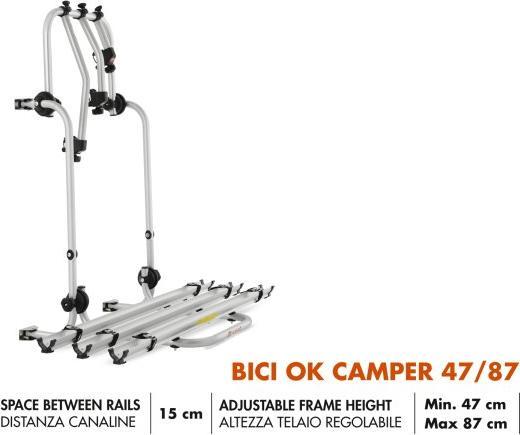 Produktbild Fabbri Heckträger für 3 Räder für Reisemobile Wohnwagen 47/87