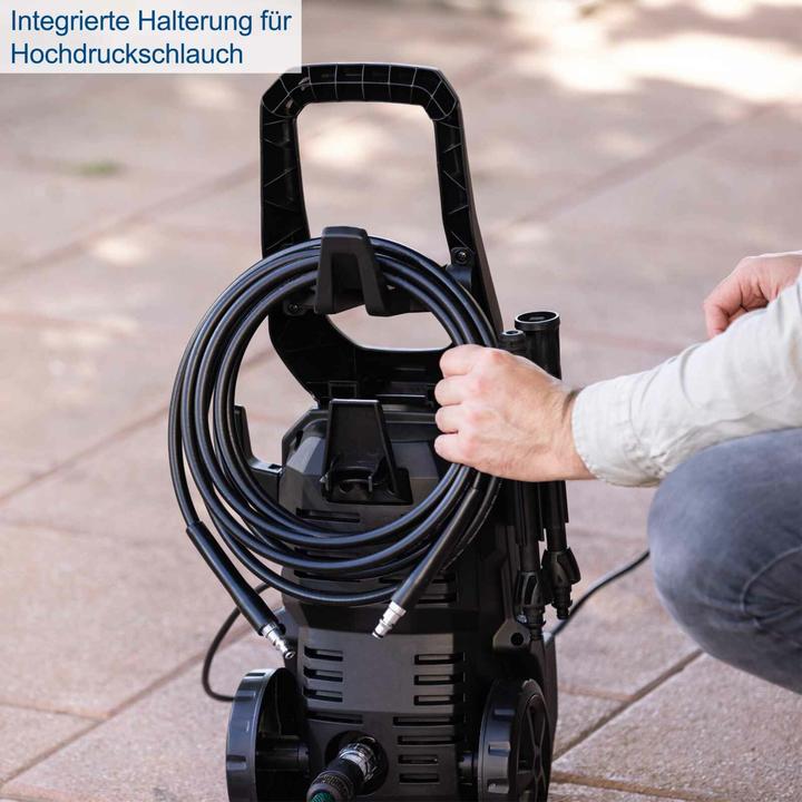 Immagine prodotto Scheppach Idropulitrice 1600W, 135 bar con sistema di attacco rapido e accessori inclusi (Corrente elettrica)