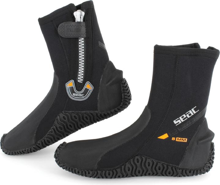 Actual product image Seac Footlings Basic HD W/Zip. 5 mm (5mm, XXS)