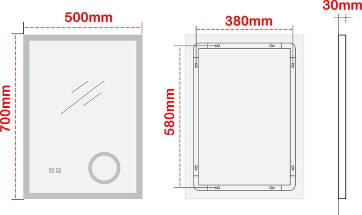 Actual product image Pro-Tec Scafa (70 x 50 x 3 cm)