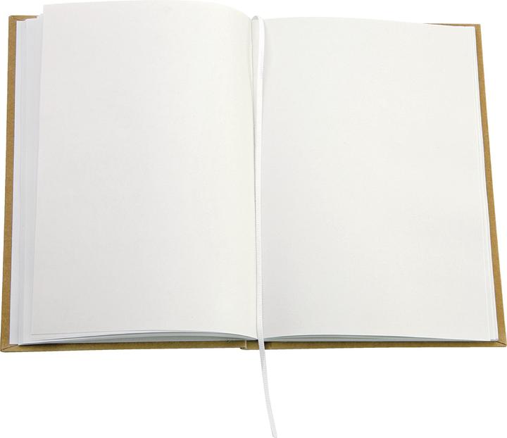 Produktbild VBS Buch, Pappmaché Einband, 200 Seiten blanko, 70 g/qm, DIN A5 (A5, Harter Einband)