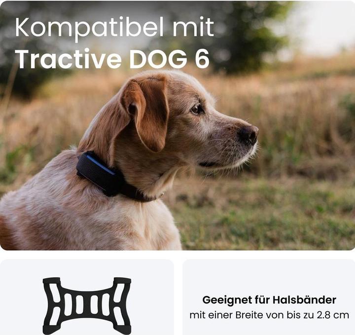 Image du produit Tractive GPS Dog 6 - Clips en caoutchouc (Chien, Sport canin)