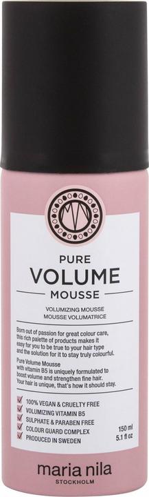 Produktbild Maria Nila MariaNilaStyle&FinishPureVolumeMousse (150 ml, Volumenschaum)
