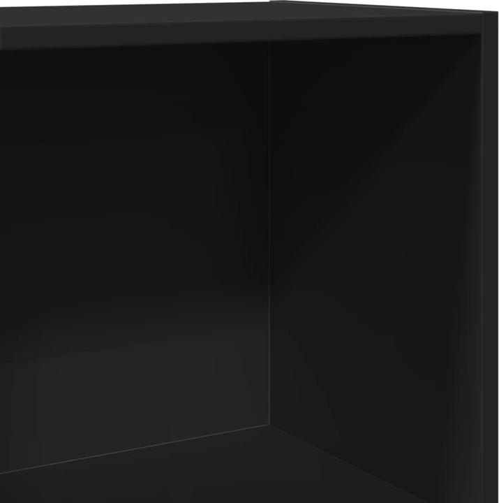 Image du produit VidaXL Bücherregal Standregal Büroregal Aktenregal Aufbewahrungsregal Schwarz (60 x 30 x 114 cm)
