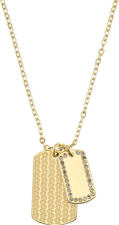 Immagine prodotto S.Oliver Collana da donna, acciaio inossidabile, zirconi sintetici. (Acciaio inossidabile, 55 cm)