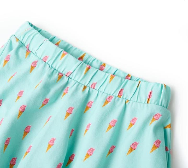 Produktbild VidaXL Kinderrock Helles Minzgrün 104,Material: 94 % Baumwolle. 6 (104)