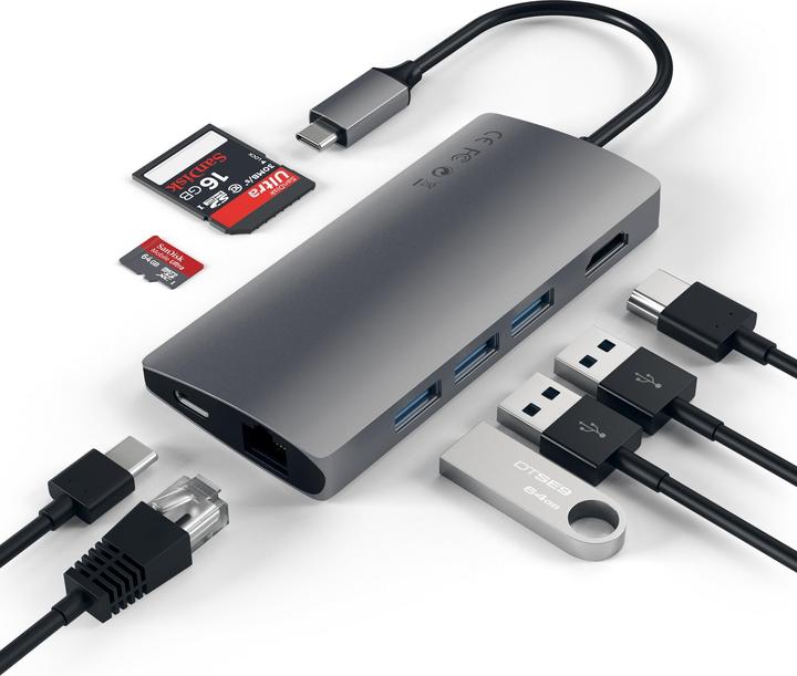 Satechi ST-TCMA2M (USB-C, 6 Ports)