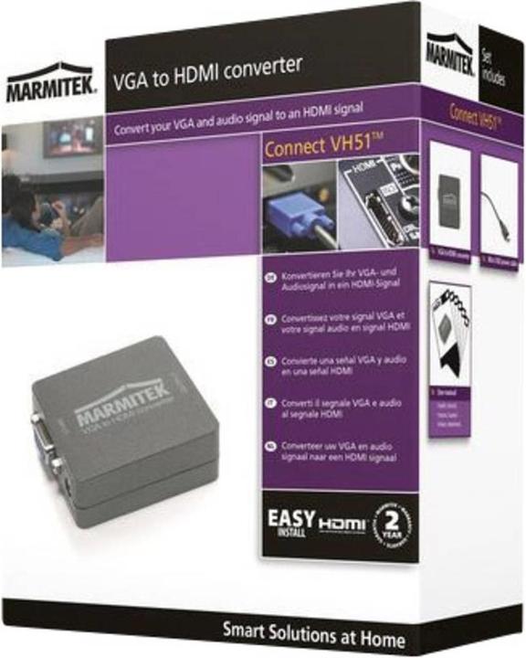 Actual product image Marmitek Connect VH51