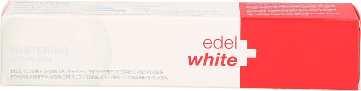 Actual product image Edel + White Anti-plaque and whitening toothpaste (75 ml)