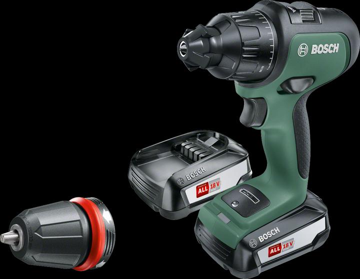 Bosch Home & Garden Advanced Impact 18 (standard version, 2 battery) (Rechargeable battery operated)