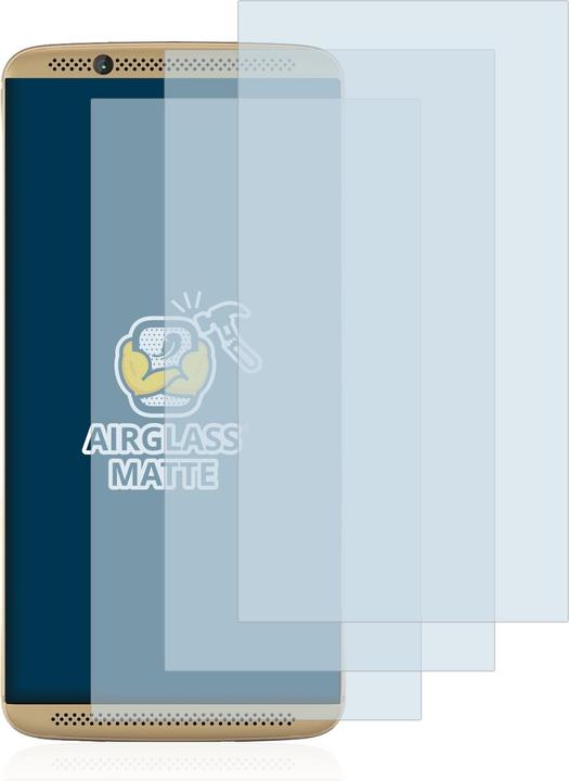 Produktbild BROTECT Schutzglas Schutzfolie Displayschutz Display Schutz Glas Folie matt (3 Stück, ZTE Axon 7)