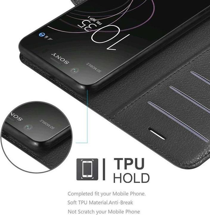 Actual product image Cadorabo Book with stand function cover (Sony Xperia XZ1 Compact)
