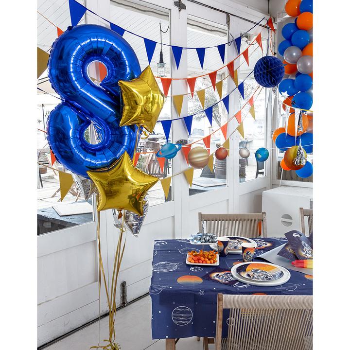 Image du produit Boland Polyester Banner Space 'Happy Birthday' 50 x 180 cm