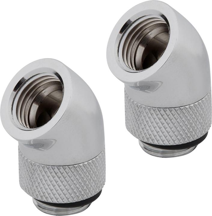 Actual product image Corsair Hydro X Series 45° XF Adapter 2-pack