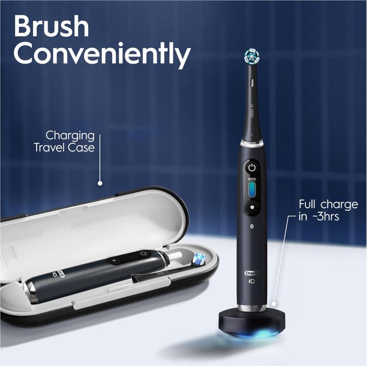 Image du produit Oral-B iO9S Black Onyx Brosse à dents électrique (Brosse à dents oscillo-rotative)