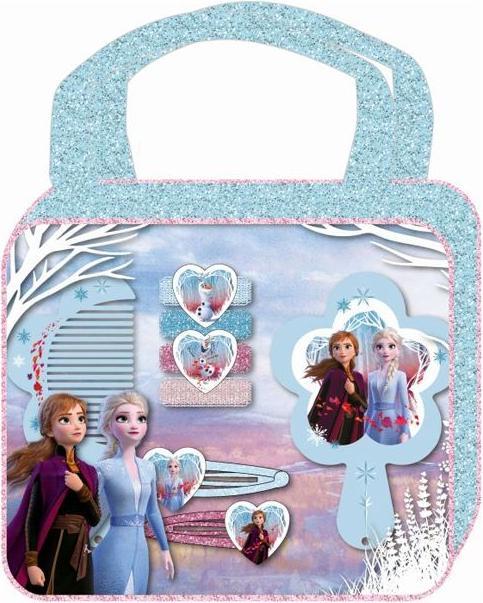 Disney Interactive Studios Frozen 2 hair accessories set in glitter bag