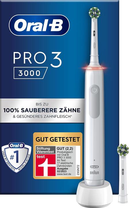 Actual product image Oral-B Pro 3 3000 (Oscillating toothbrush)