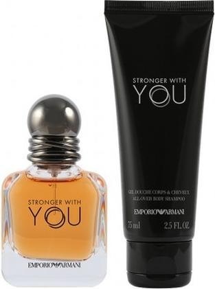 Immagine prodotto Giorgio Armani Set Stronger With You Eau de Toilette 50ml + Gel doccia 75ml (Set profumo)