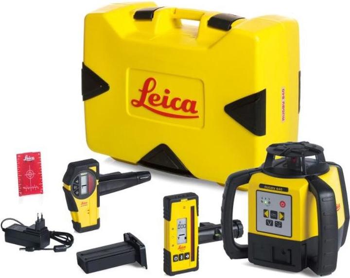 Actual product image Leica Geosystems Rotating laser Rugby 640 set + receiver
