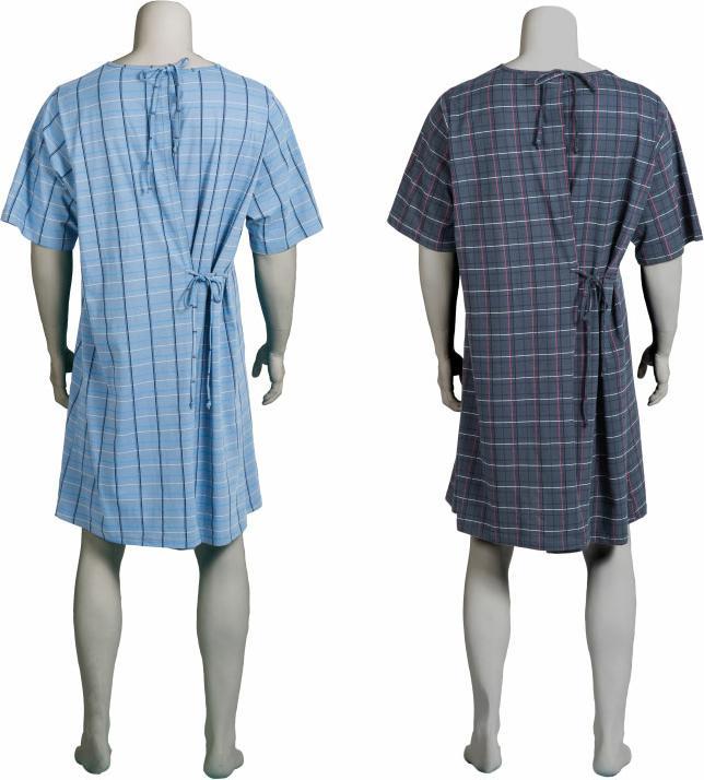 Actual product image Suprima 4079 Nursing Shirt for Men (Lavatory)