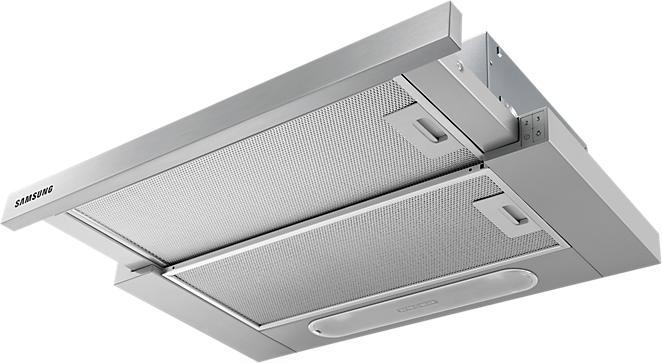 Actual product image Samsung NK24M1030IS cooker hood semi built-in (pullout) stainless steel ³/h C (Hut ventilator)