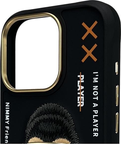 Image du produit PanzerGlass Nimmy case iPhone 16 Pro 6.3" black Cool&Cute 2.0 Monkey (Apple iPhone 16 Pro)