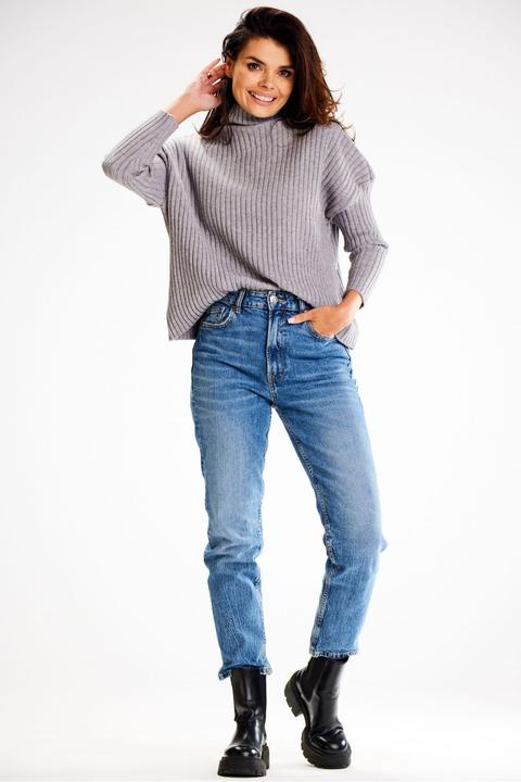 Awama Rollkragenpullover model (14)