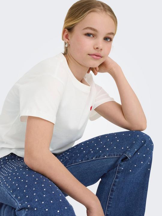 Produktbild Only KOGJUICY Weiter Beinschnitt Jeans Jeans mit weitem Bein (140)