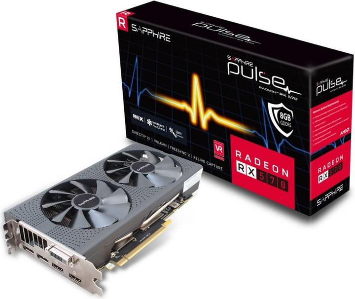 Image du produit Sapphire Radeon RX 570 (8 Go)