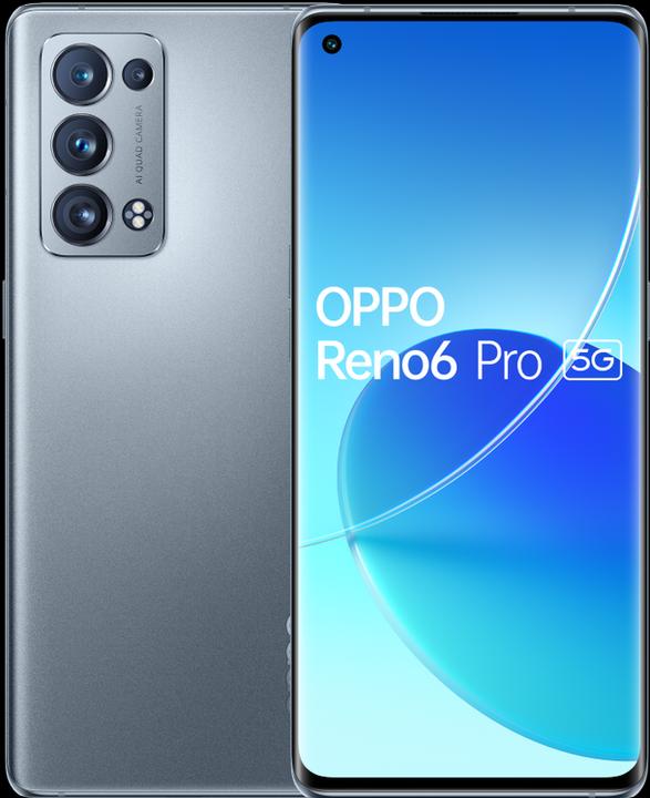 OPPO Reno6 Pro (256 GB, Lunar Grey, 6.50", Dual SIM, 50 Mpx, 5G)